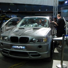 Тюнинг BMW x5 от Alpine